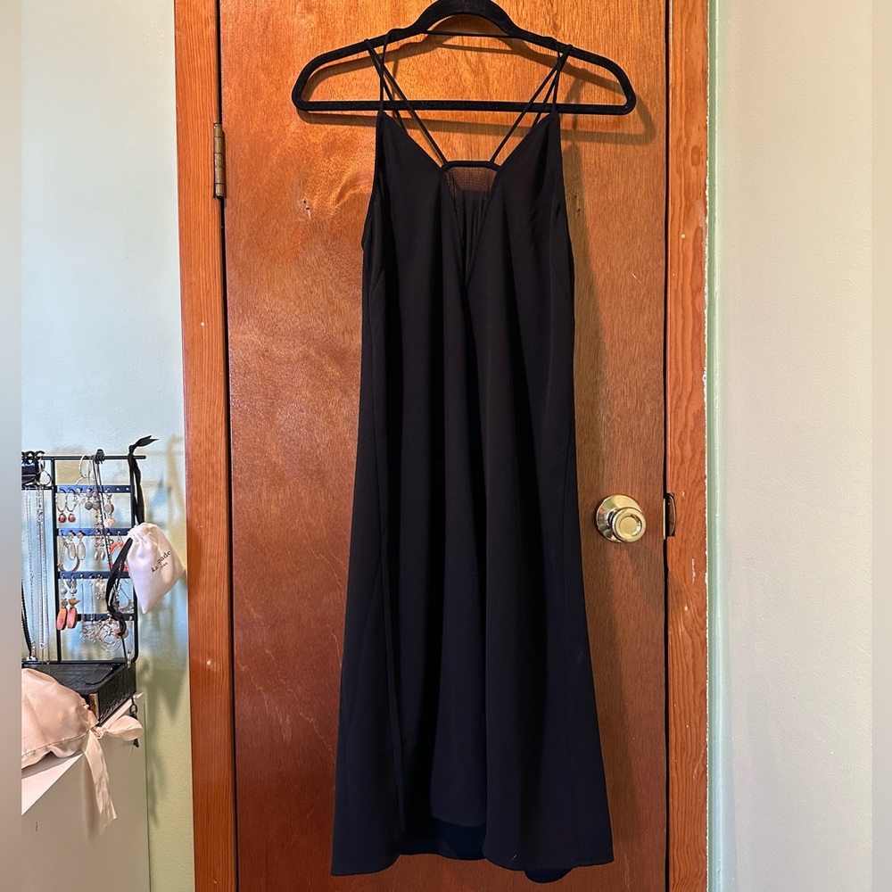 H&M Long Maxi Dress Black Size 6